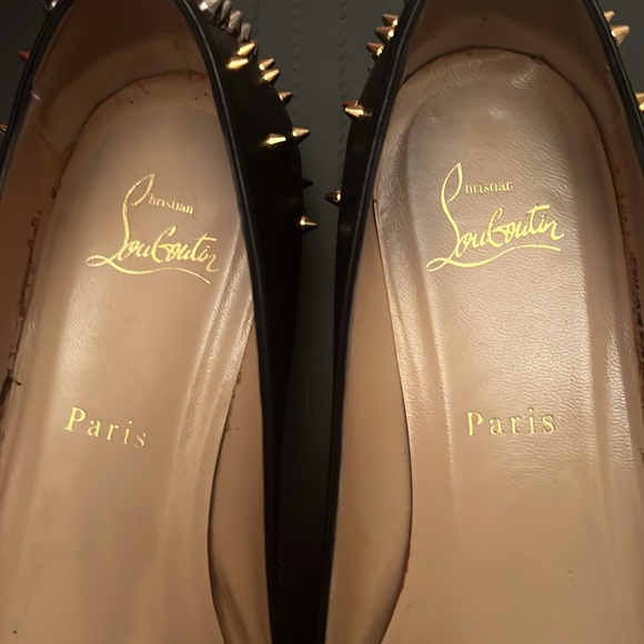 Spiked Authentic Christian Louboutins - Picture 2 of 5